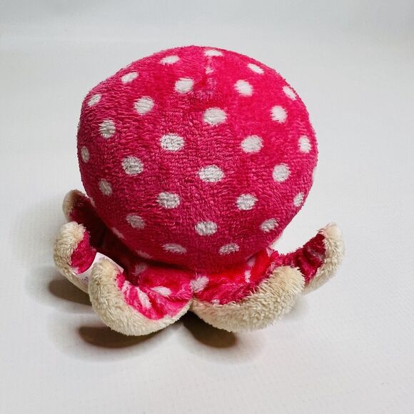 Ty Beanie Boos Ollie Pink Octopus Big Glitter Eyes Plush Stuffed Toy 6" - Picture 3 of 11